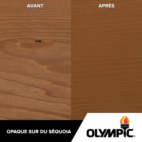 Couleurs de teinture pour bois extérieur - Cèdre - Couleurs de teinture pour bois de Olympic.com