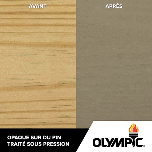 Couleurs de teinture pour bois extérieur - Gris de Cape Cod - Couleurs de teinture pour bois de Olympic.com