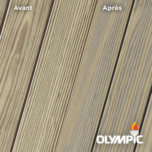 Couleurs de teinture pour bois extérieur - Cendre foncée - Couleurs de teinture pour bois de Olympic.com