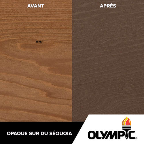 Couleurs de teinture pour bois extérieur - Brun d'automne - Couleurs de teinture pour bois de Olympic.com