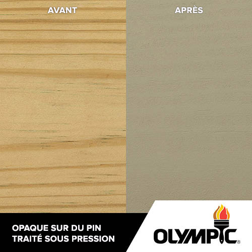 Couleurs de teinture pour bois extérieur - Grès - Couleurs de teinture pour bois de Olympic.com