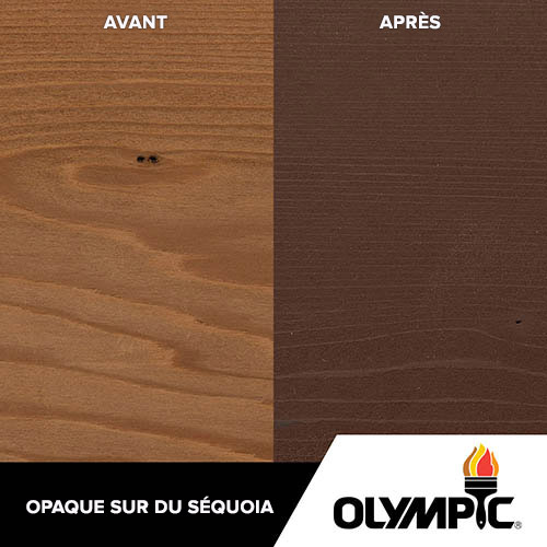 Couleurs de teinture pour bois extérieur - Acajou - Couleurs de teinture pour bois de Olympic.com