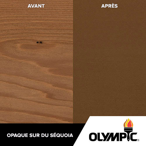 Couleurs de teinture pour bois extérieur - Noix cendrée - Couleurs de teinture pour bois de Olympic.com
