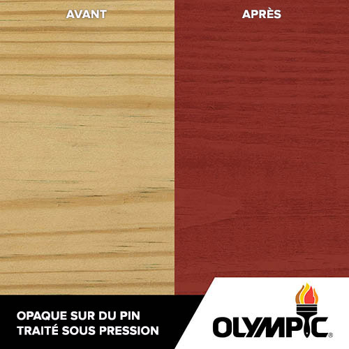 Couleurs de teinture pour bois extérieur - Henné cuivré - Couleurs de teinture pour bois de Olympic.com