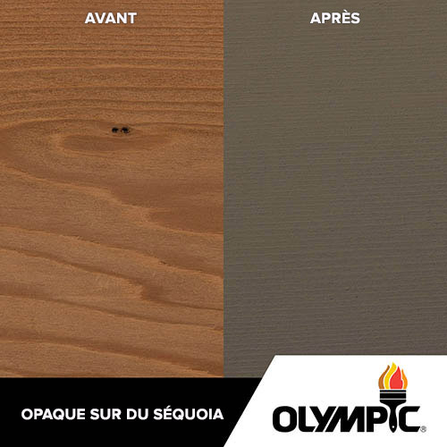 Couleurs de teinture pour bois extérieur - Gris antique - Couleurs de teinture pour bois de Olympic.com