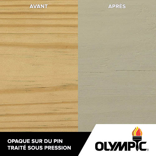 Couleurs de teinture pour bois extérieur - Brume - Couleurs de teinture pour bois de Olympic.com
