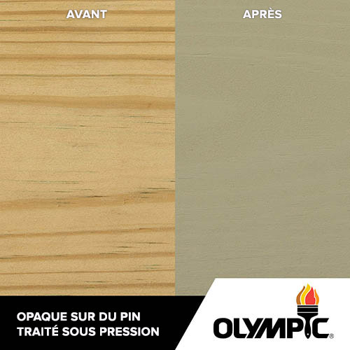 Couleurs de teinture pour bois extérieur - Vanilla Bean - Couleurs de teinture pour bois de Olympic.com