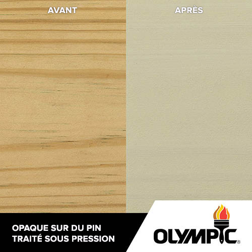 Couleurs de teinture pour bois extérieur - Blanc extérieur - Couleurs de teinture pour bois de Olympic.com
