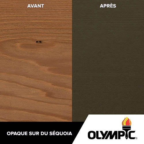 Couleurs de teinture pour bois extérieur - Vison - Couleurs de teinture pour bois de Olympic.com