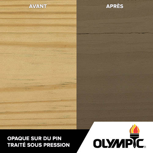 Couleurs de teinture pour bois extérieur - Granite - Couleurs de teinture pour bois de Olympic.com