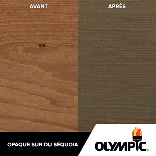 Couleurs de teinture pour bois extérieur - Granite - Couleurs de teinture pour bois de Olympic.com