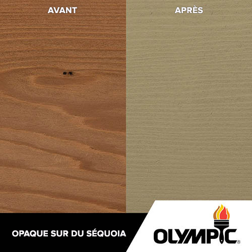 Couleurs de teinture pour bois extérieur - Sable d'automne - Couleurs de teinture pour bois de Olympic.com