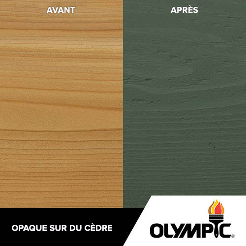 Couleurs de teinture pour bois extérieur - Gris rocher - Couleurs de teinture pour bois de Olympic.com