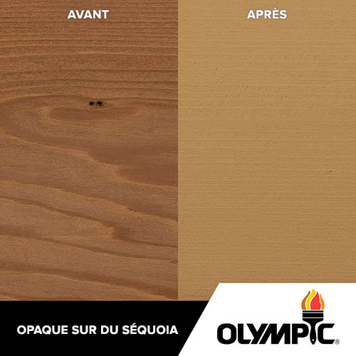 Couleurs de teinture pour bois extérieur - Cuir brut - Couleurs de teinture pour bois de Olympic.com