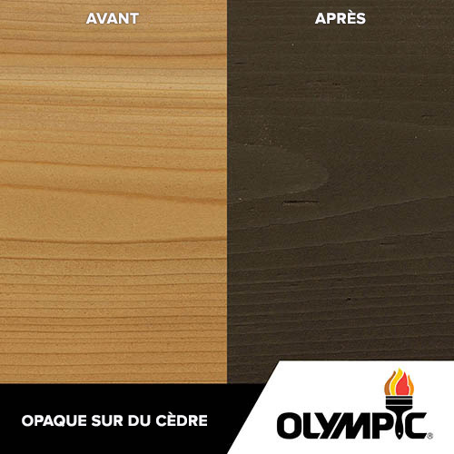 Couleurs de teinture pour bois extérieur - Brun d'Oxford - Couleurs de teinture pour bois de Olympic.com