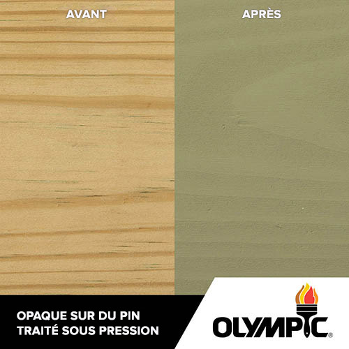 Couleurs de teinture pour bois extérieur - Jade gris - Couleurs de teinture pour bois de Olympic.com