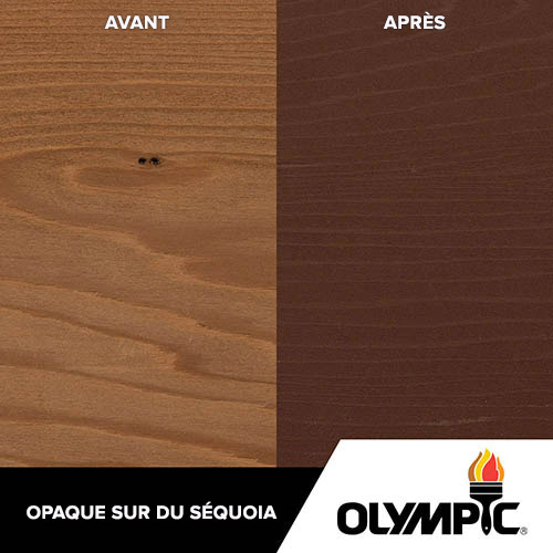 Couleurs de teinture pour bois extérieur - Roussâtre - Couleurs de teinture pour bois de Olympic.com